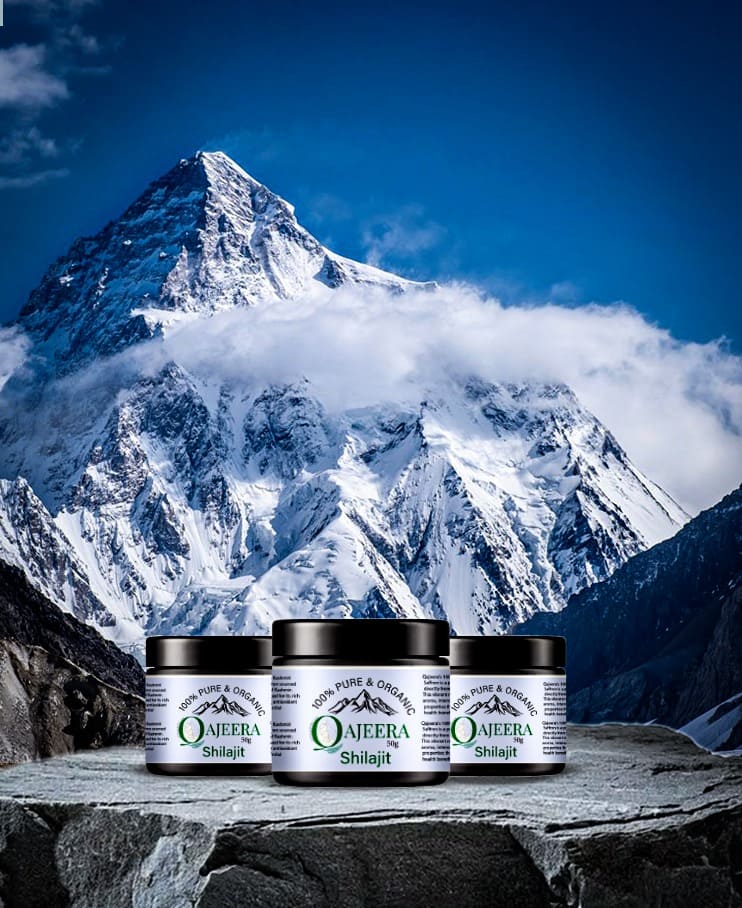 Qajeera’s 100% Pure and Organic Shilajit
